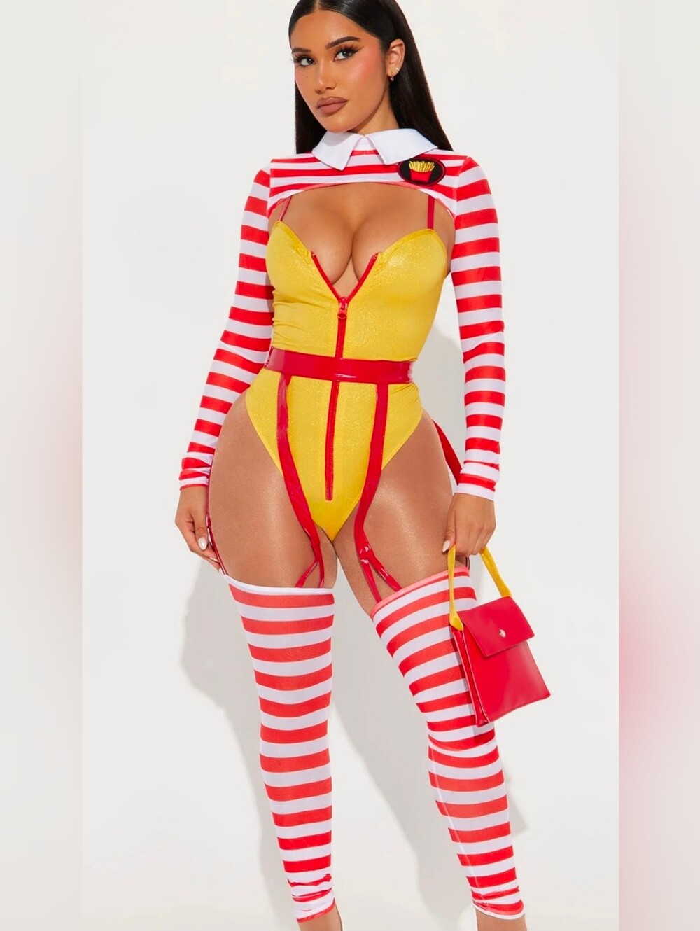 Happy Meal Clown Cosplay Costume